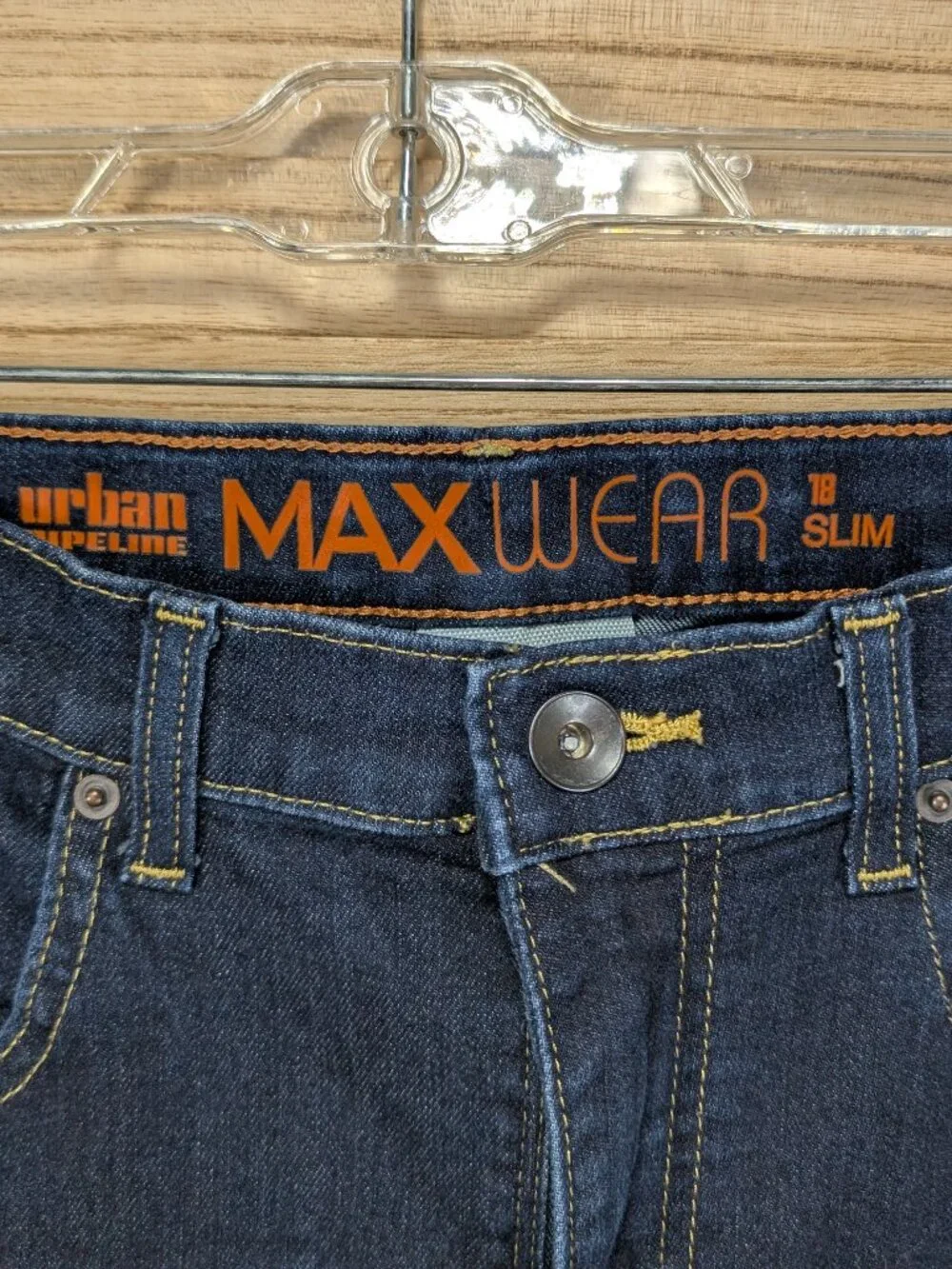 Urban Pipeline MAXWEAR Jeans Youth Size 18 Slim Adjustable Waist